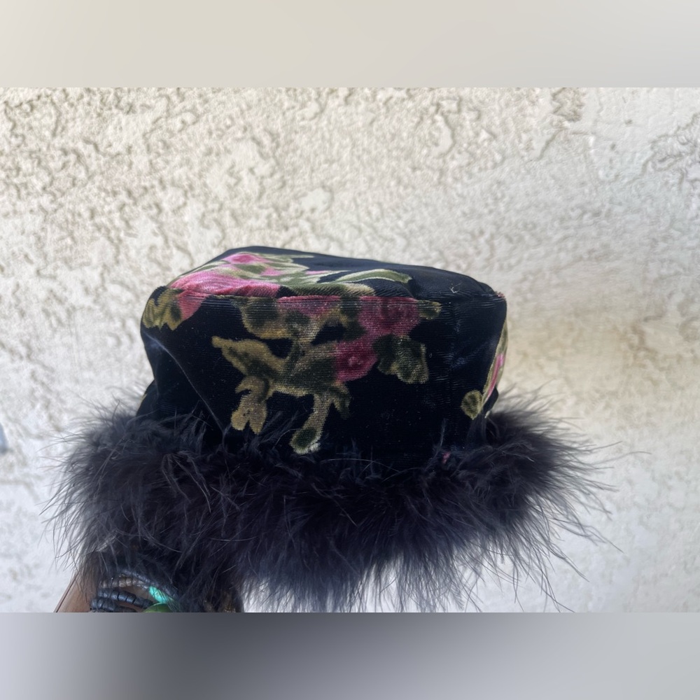 Velvet hat